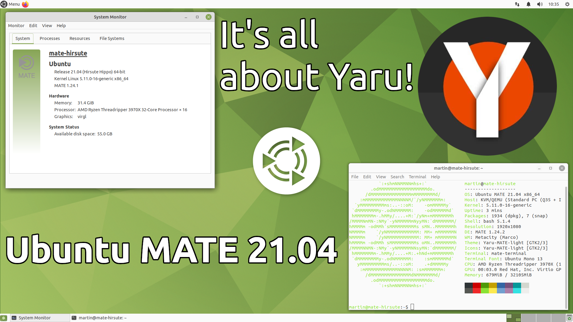Ubuntu MATE 21.04